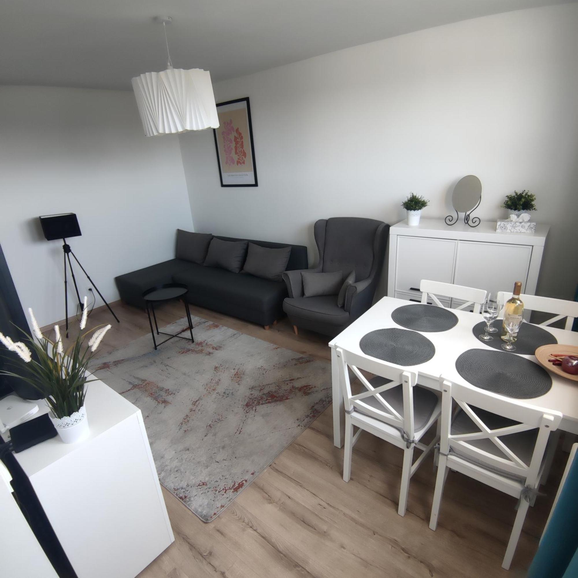 Apartament Biala Przystan Stogi Gdańsk Eksteriør bilde